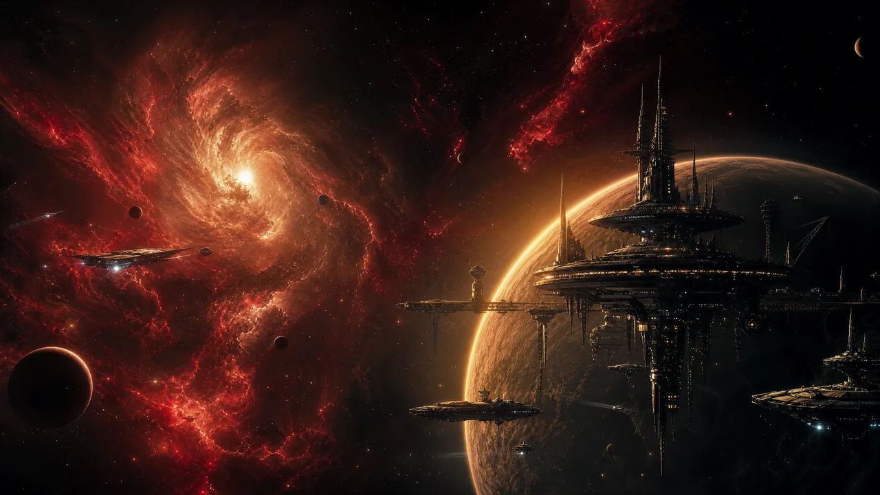 科幻宇宙背景